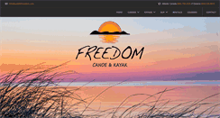 Desktop Screenshot of paddlefreedom.com